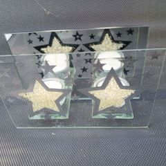 Decorative Glass Tealight Holder
