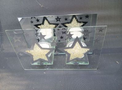 Decorative Glass Tealight Holder