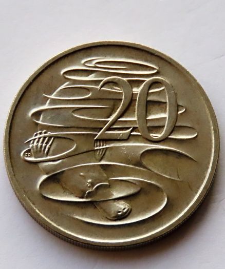 Australia Platypus 20 Cents 1997
