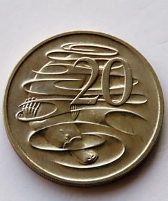 Australia Platypus 20 Cents 1997
