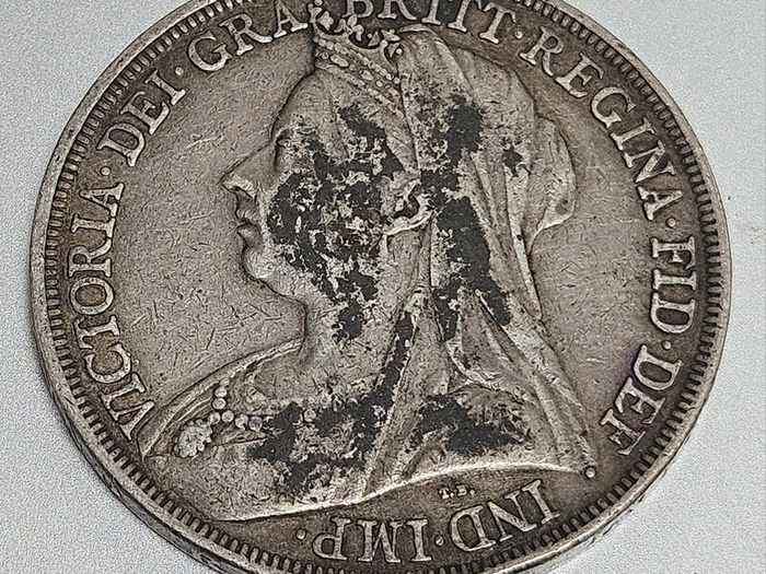 1894 British silver crown