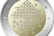 Lithuania 2 Euro Commemorative Coin 2024 - Straw Gardens. Uncirculated.