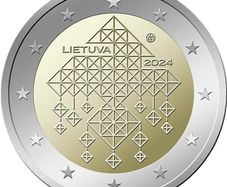 Lithuania 2 Euro Commemorative Coin 2024 - Straw Gardens. Uncirculated.