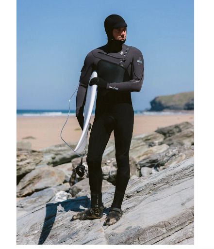 C-Skins Nuwave Wired 5:4 Mens Chest Zip Hooded Steamer Winter Wetsuit 2026