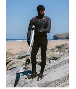 C-Skins Nuwave Wired 5:4 Mens Chest Zip Hooded Steamer Winter Wetsuit 2026