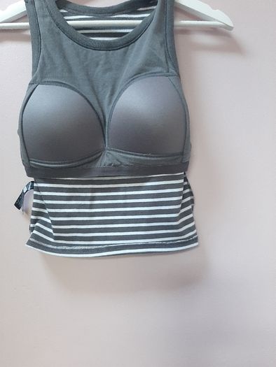 New top build in bra tag attached