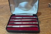 collectable silver bridge pencil set