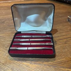 collectable silver bridge pencil set