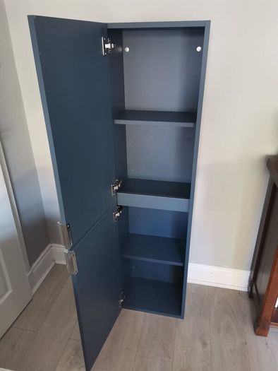Bathroom Tallboy Twin Door Wall Unit
