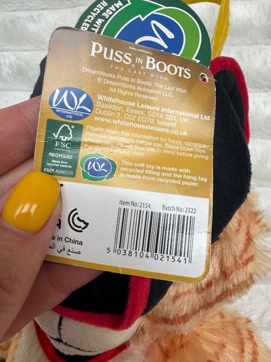 Puss in Boots The Last Wish Plush Please look at the pictures