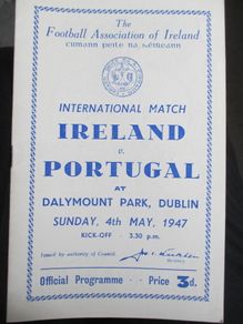 Ireland V Portugal 1947