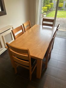 Dining Set - Table and 6 Chairs