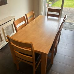 Dining Set - Table and 6 Chairs