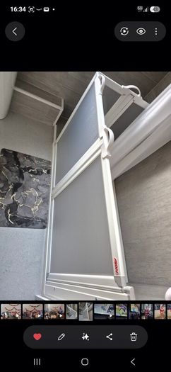 saloon unifold flexi panel shower screen