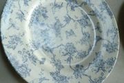 Toile de Jouy cake plate