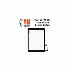 iPad 6 6th 2018 Replacement Touch Screen Digitizer Glass with Home Button Black