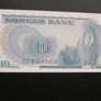 Norway 1984.10 Kroner.Uncirculated Banknote. Image 2