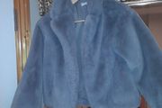 girls faux fur mango jacket