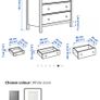 Ikea chest of drawers Image 2