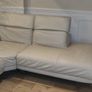 Real leather L shaped sofa from karl's furniture (vigore) Image 5