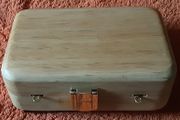 unusual wooden clutch bag