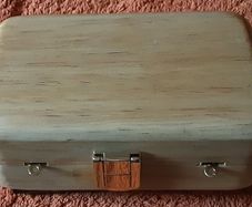 unusual wooden clutch bag