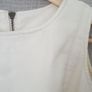 RiverIsland Cream Leather/Material mix Fitted Dress - Size 6 Image 5