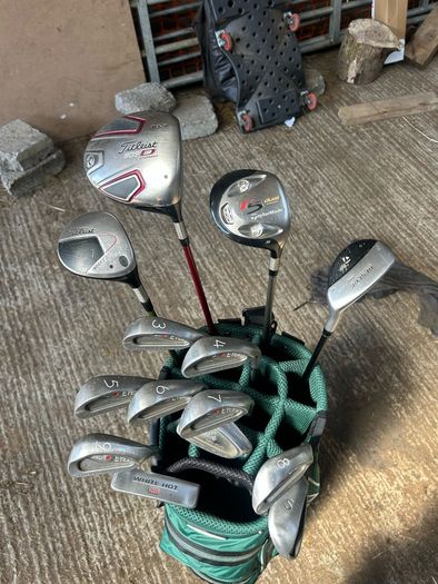 Full golf set and bag