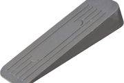 Heavy Duty Non-Slip Rubber Door Wedge Stopper 120 x 20 x 35mm Grey (FREE POSTAGE)