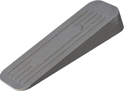 Heavy Duty Non-Slip Rubber Door Wedge Stopper 120 x 20 x 35mm Grey (FREE POSTAGE)