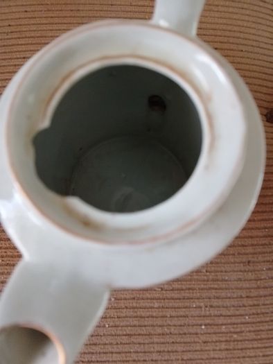 Vintage Art Deco Style Floral Porcelain Coffee Pot