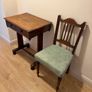 Hall table & chair Image 3