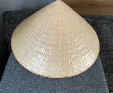 Traditional Conical Straw Hat - Perfect for Halloween Costume / Prop