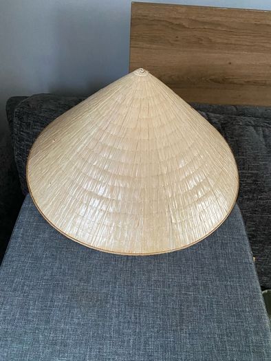Traditional Conical Straw Hat - Perfect for Halloween Costume / Prop