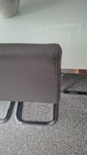 calligaris dining table & chairs