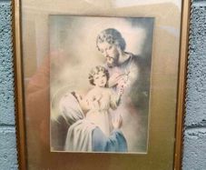 Framed Religious Picture