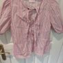 pink stripe top Image 2