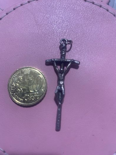 Silver Antique Crucifix Pendant