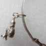 Vintage 925 Sterling Silver bangle with charm Image 9