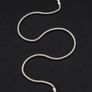 Signed Italian Milor Sterling Silver Snake Bracelet Image 10