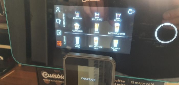 Coffee Machine with Grinder Cecotec Super Automatic Cumbia Power Matic-ccino
