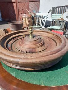 Antique Fairground Gaming Wheel