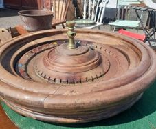 Antique Fairground Gaming Wheel