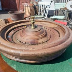 Antique Fairground Gaming Wheel