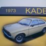 Opel Kadett C classic car tin metal sign Image 5