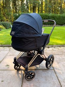 Cybex Priam Platinum Rose Gold Stroller system