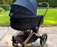 Cybex Priam Platinum Rose Gold Stroller system