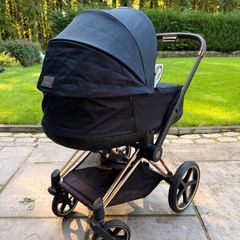 Cybex Priam Platinum Rose Gold Stroller system