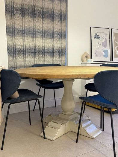 Rustic Round Dining Table