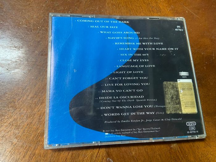 Gloria Estefan Into The Light CD